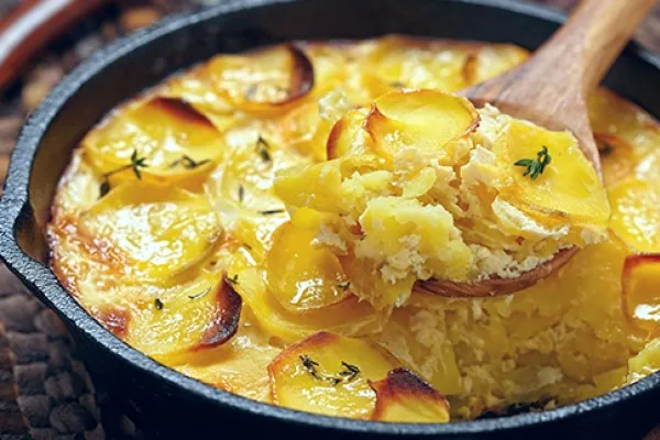 Aardappelgratin