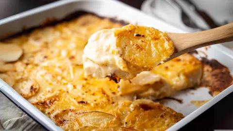 Aardappelgratin