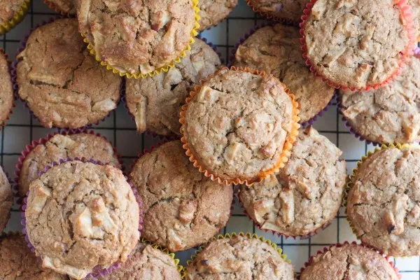 Appel-havermoutmuffins