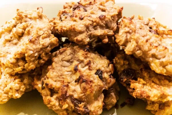 Banaan-havermoutkoekjes