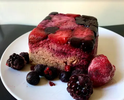 Bessenbroodpudding