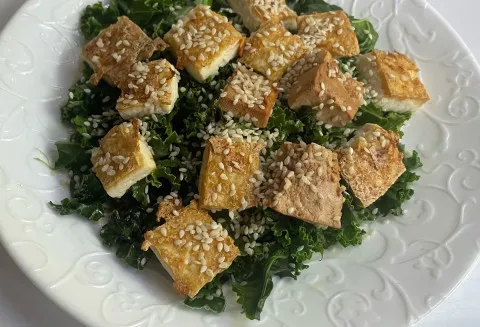 Bladgroentetofu