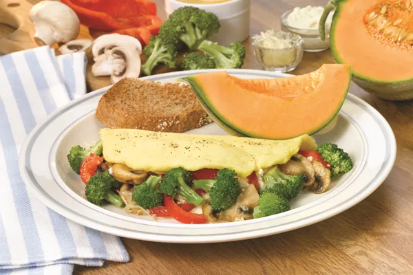 Broccoli-omelet