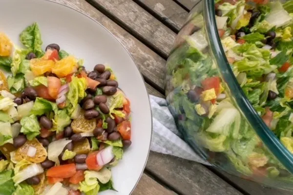Caribische bonensalade
