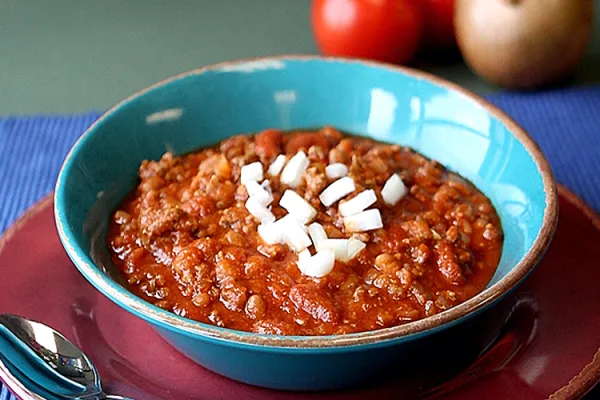 Chili met twee soorten bonen