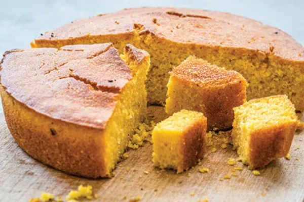 Citroenmaïscake