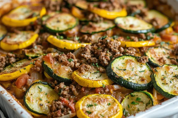 Courgette-ovenschotel