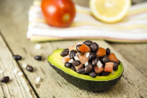 Fiesta gevulde avocado