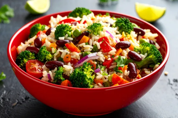 Fiesta rijstsalade