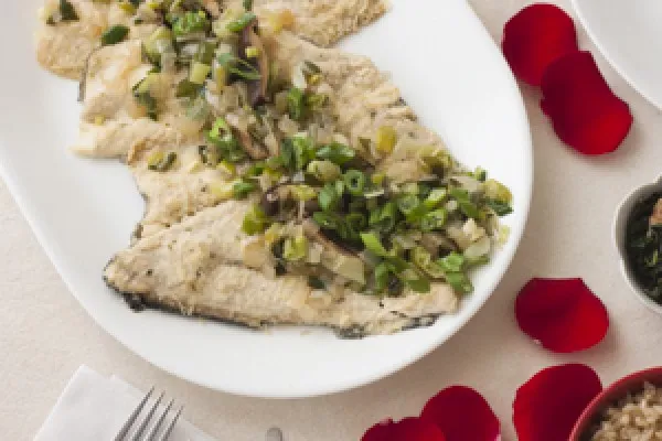 Gebakken parmezaanvis