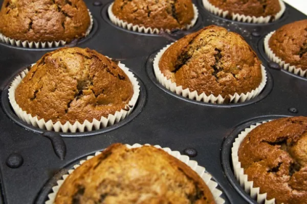 Gember-sinaasappelmuffins