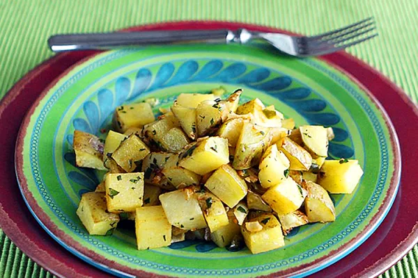 Geroosterde aardappelen