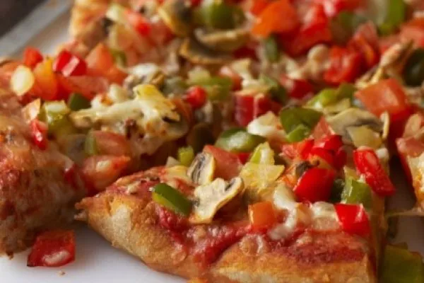 Groentepizza-pitabroodjes