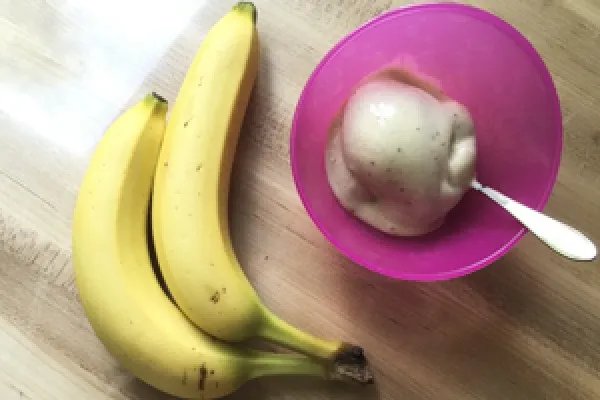 Het makkelijkste bananenijs