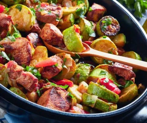 Kip-ratatouille