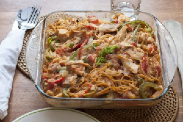 Kippenspaghetti
