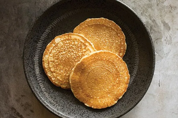 Luchtige volkoren pannenkoeken