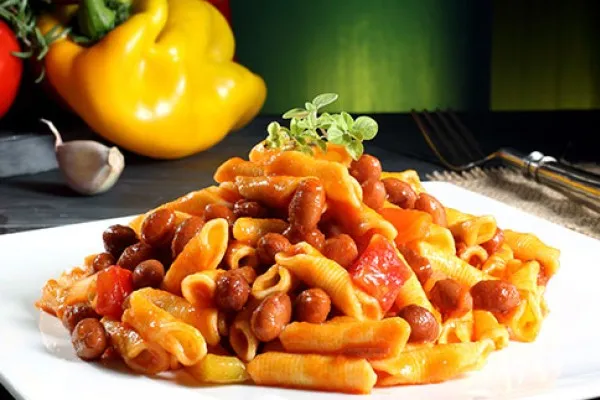 Macaroni-bonenmix