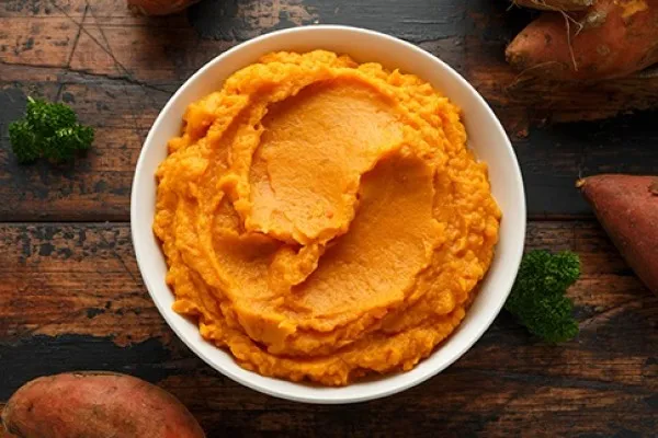 Ovenschotel met zoete aardappel