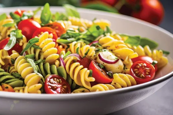 Pasta met groenten