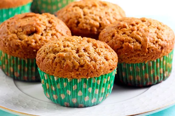 Pindakaasmuffins