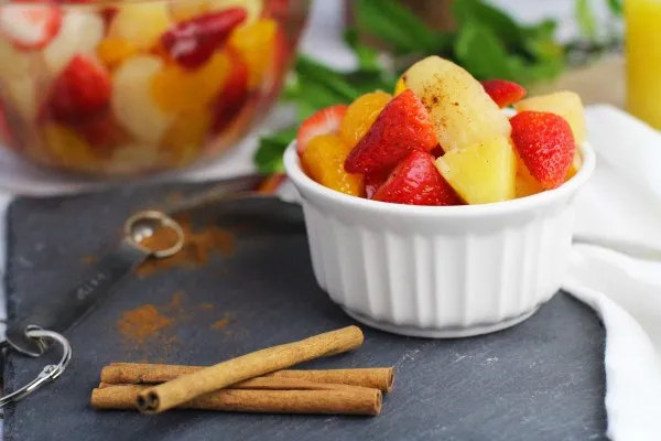 Pittig fruitbekertje