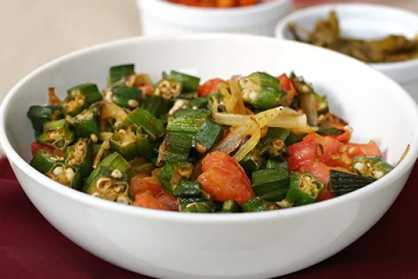 Pittige okra