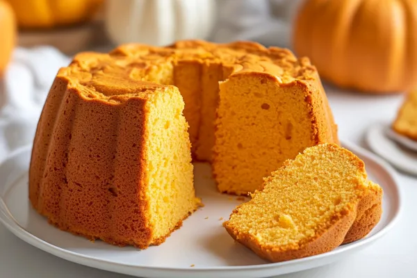 Pompoen-angelfoodcake