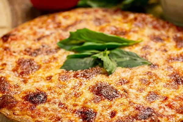 Rijstkorstpizza