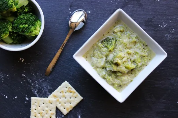 Romige broccolisoep