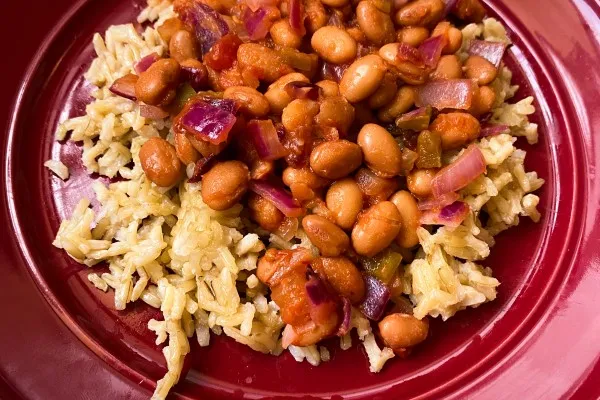 Salsa pinto bonen