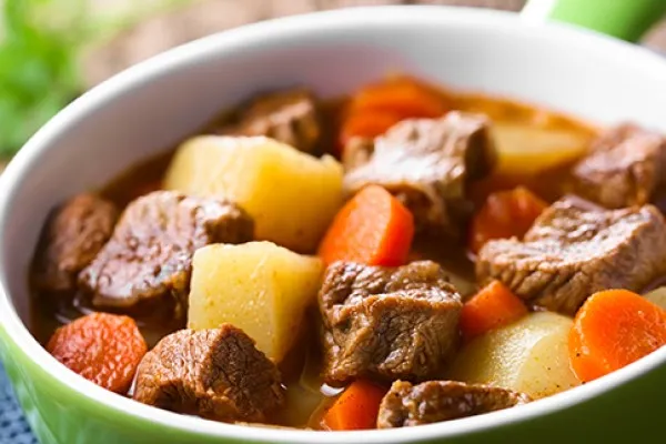 Slowcooker rundvleesstoofpot