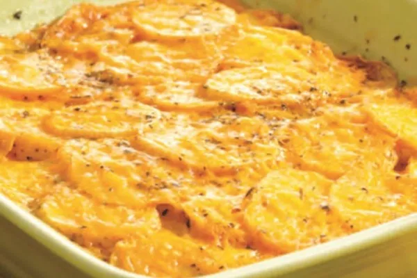 Snelle aardappelovenschotel