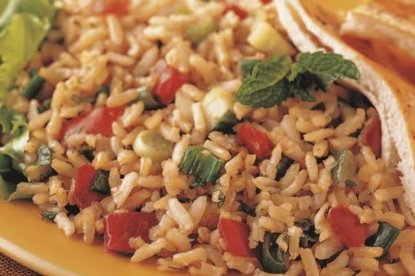 Tabouleh met zilvervliesrijst