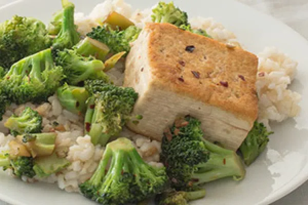 Tofu met broccoli