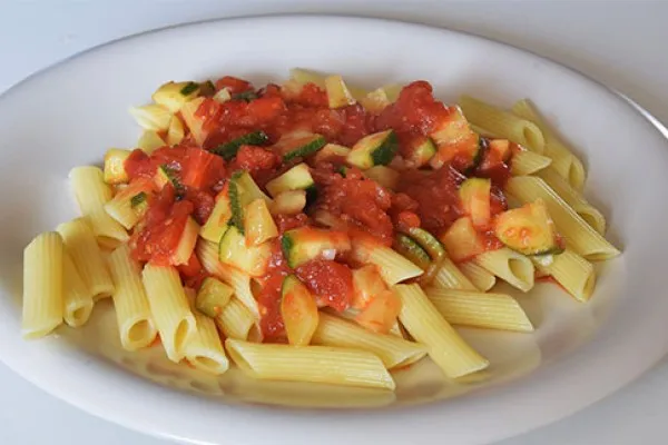 Vegetarische spaghettisaus