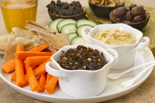 Zoete en sappige rozijnentapenade
