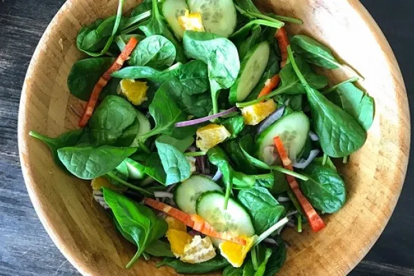 Zonnige salade